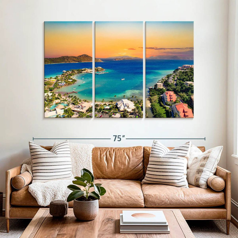 Sebbie St. Thomas US Virgin Islands, 42" H x 65" W