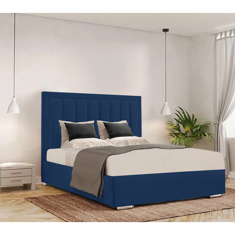 Cenka Upholstered Bed, Single (3'), Parliament