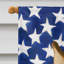 Polyester à 2 côtés 28 x 40 po drapeau maison-1879433942