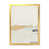 Cadre photo doré