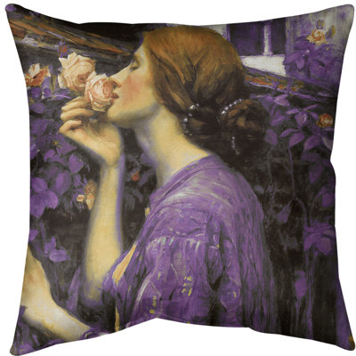 Housse d’oreiller en rose ma doux