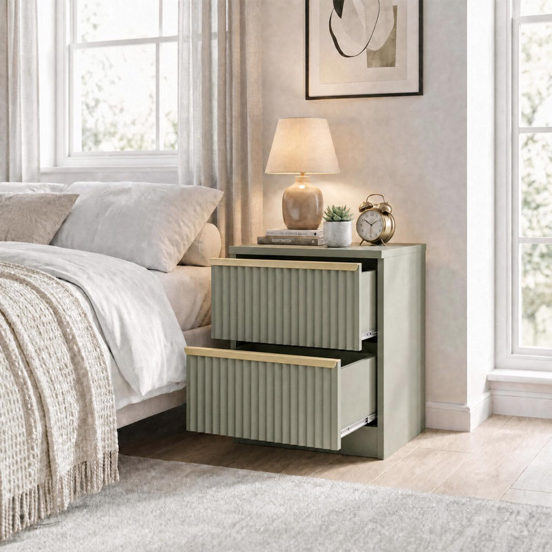 45 cm W Bedside Table