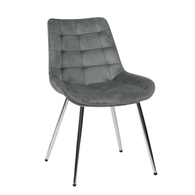 Velvita Luxury Velvet With Legs Dining Chair