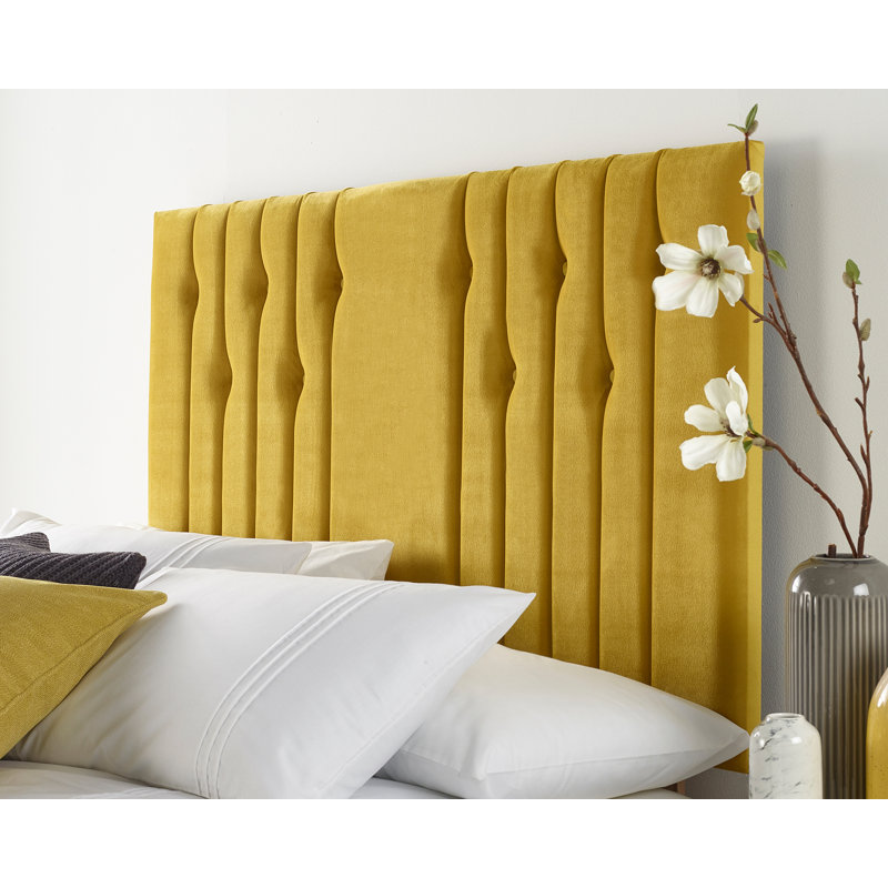 Lemonwood Upholstered Headboard, Small Double (4')