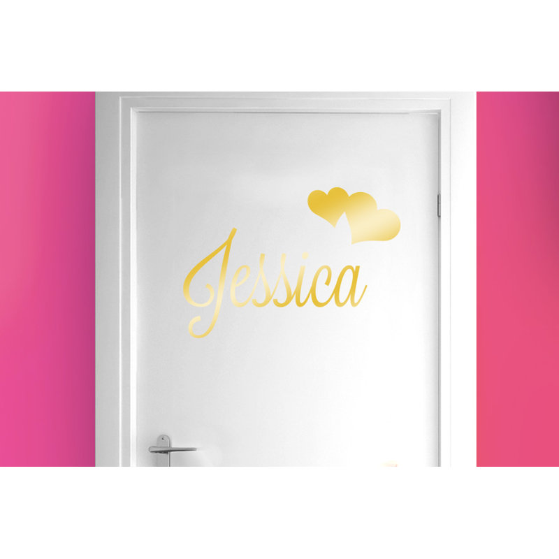 Wall Decal, Shiny Gold, Yes