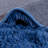 Navy Blue Round Shag Rug Non-Slip Long-Pile Round Rug 5 ft Silk-Blend Rug Round Shag Rug Perfect for Teen Rooms Ideal for Bedrooms Suitable for Living Rooms Antibacterial Durable Material-560752771-555472343