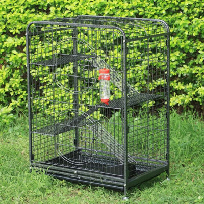 37-inch Metal Ferret Chinchilla Cage