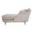  London Place Chenille Chaise Lounge