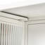 Armoire moderne avec trois rangements, rehaussant la fonctionnalité de la pièce, espace de rangement blanc de 27,97 po-1296225808