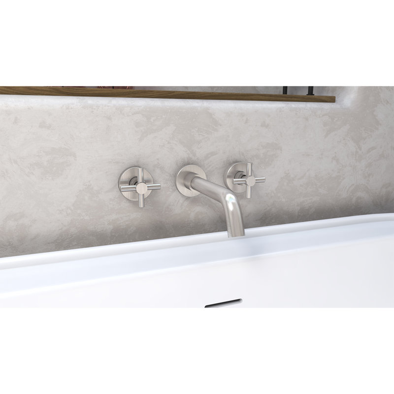 Robinet de baignoire Seneca, Nickel brossé