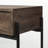 55.5 " W Solid Wood Top Console Table