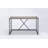 Reese Metal Console Table with Wooden Top