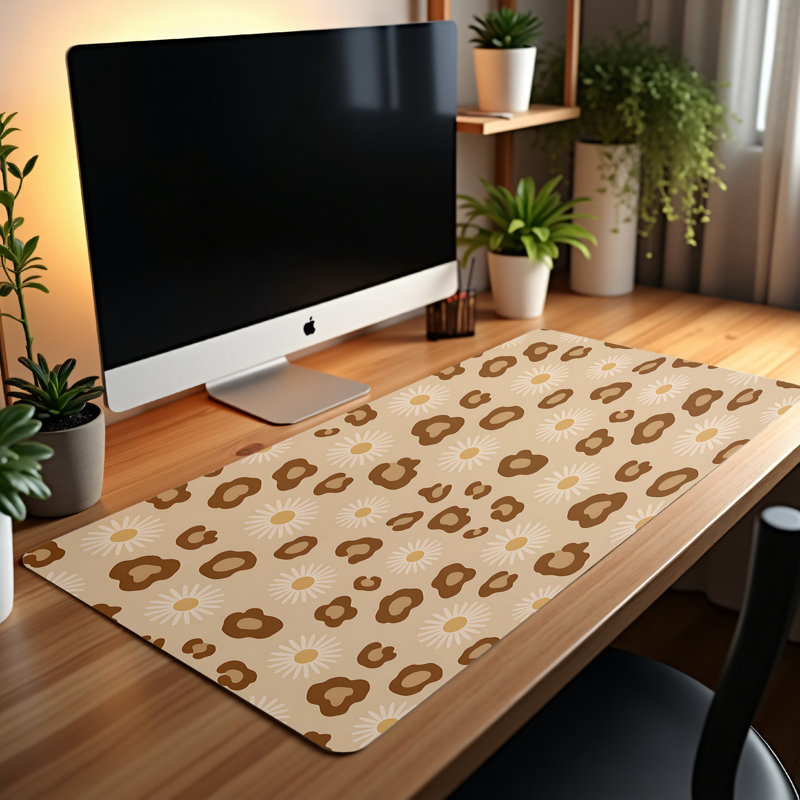 Polyester Desk Pad, 31.5x15.5