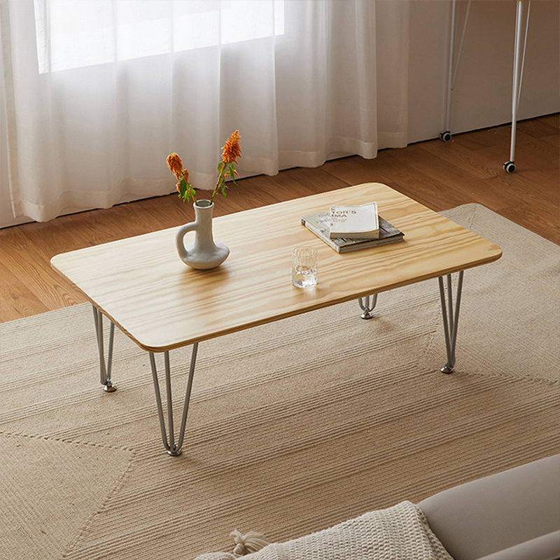 Table basse Burlywood, 16.54" H x 55.12" L x 23.62" W