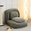 Chaise réglable à structure en métal - Dossier pratique pour un confort maximal-1859113477