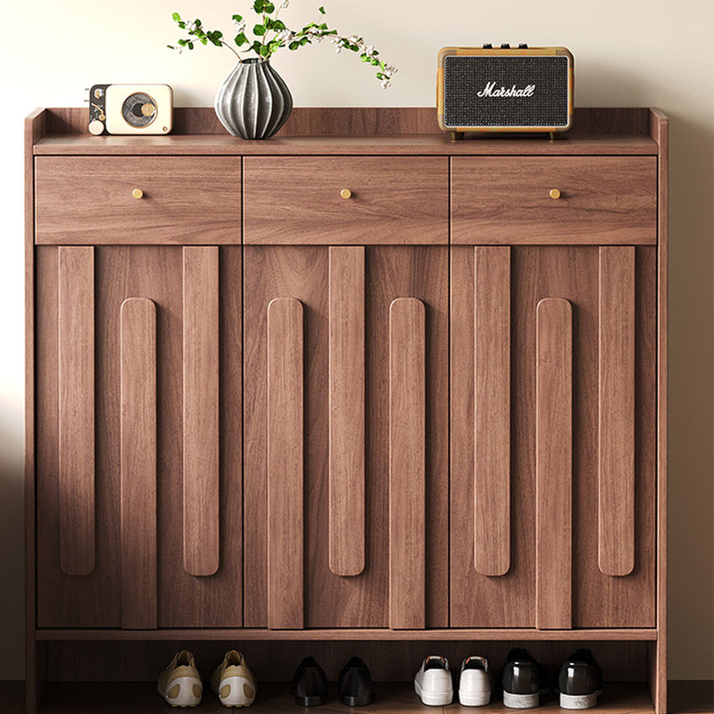 Legette, H 43,31 po x l 47,24 po x P 13,78 po, Bois brun foncé