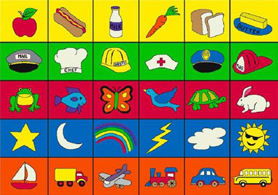 Tapis éducatif touffeté