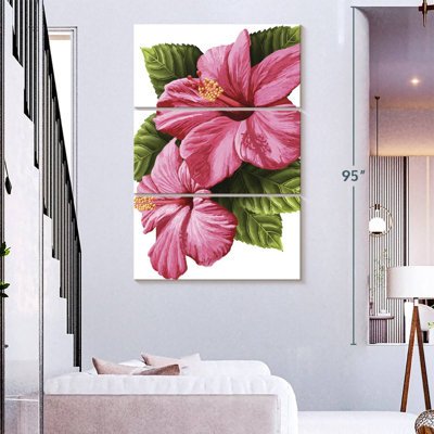 Vivid Pink Hibiscus