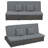 2-Seat Outdoor Wicker Chaise Lounge-86643244