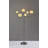 Phoebe 64'' Brushed Steel LED Tree Floor Lamp