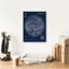 "Epic Graffiti" Celestial Blueprint V2 "par Sue Schlabach, art mural sur toile-106173230