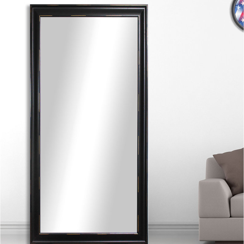 Bruan Solid Wood Flat Mirror, 70.5" H x 31.5" W