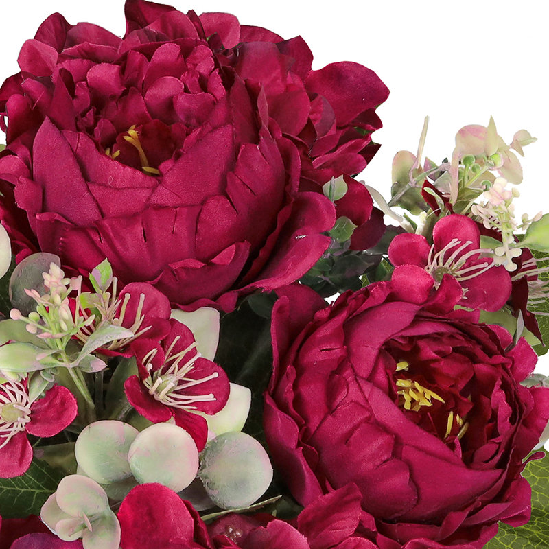 Mélange de pivoines et d'hortensias, Bourgogne