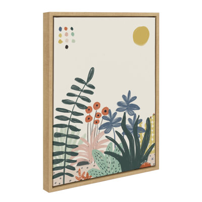 «Zen Garden 2» par Kelly Knaga, reproduction d'art sur toile encadrée