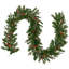 Pre-Lit Mixed Noble Spruce Garland - 9' X 14" - Clear Lights