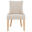 Chaise d'appoint rembourrée Abby