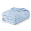 Couvre-lit gaufré en coton et rayonne de bambou léger et respirant pour un confort toute l'année-108924541-108924544