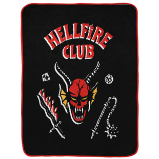 Jeté Stranger Things Hellfire Club Silk Touch