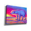 «Epic Graffiti», coucher de soleil, ours polaire par Rebecca Wang, toile d'art 24 po x 20 po-1347410315