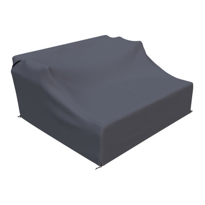 Outdoor 52'' Wide Straight Wicker Patio Daybed Cover