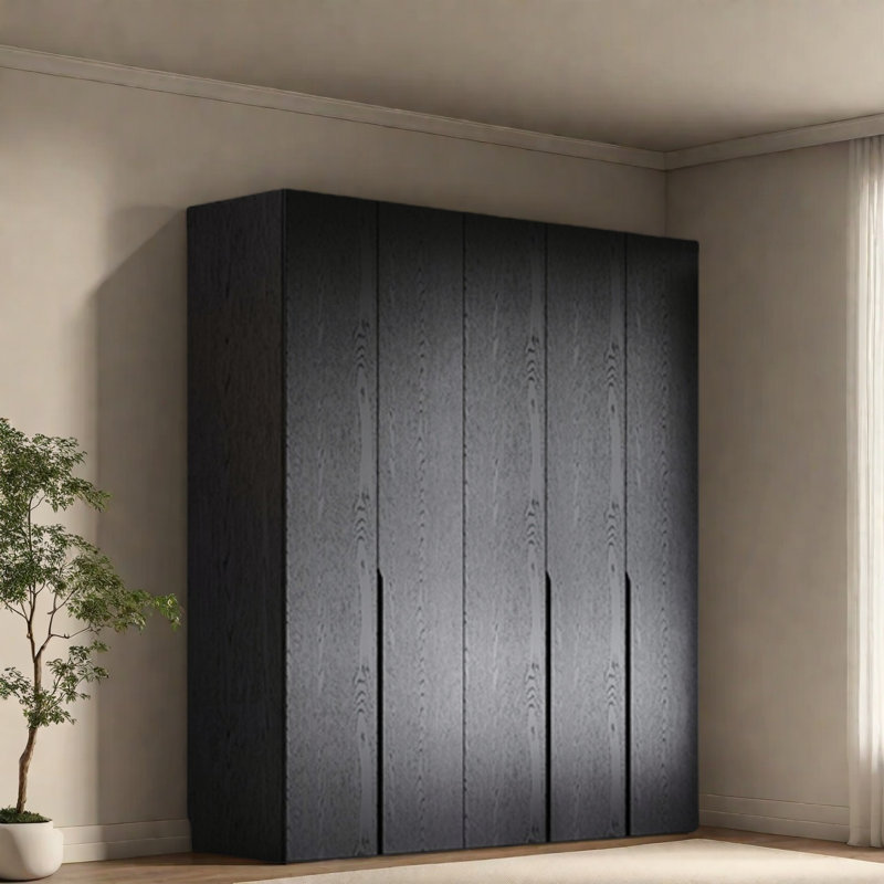 Armoire moderne et simple noire