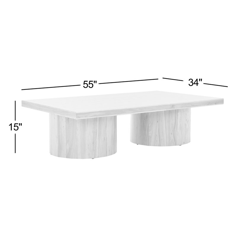 Table basse Hidalgo, Brown