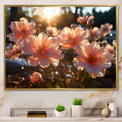 Carnations Field I, reproduction d'art sur toile