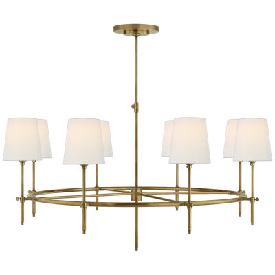 Thomas O'Brien Bryant Large Ring Chandelier