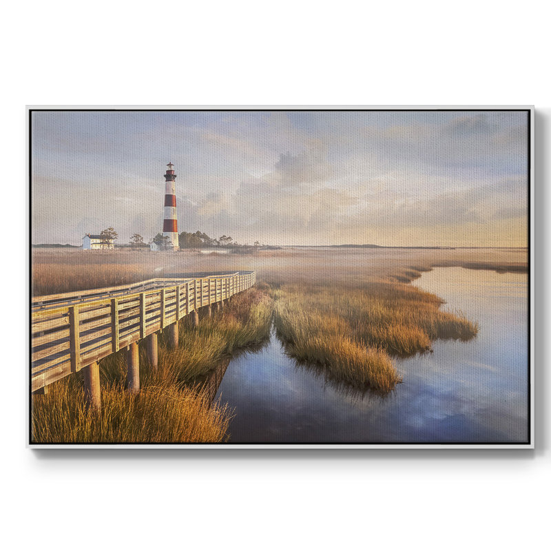 Chemin privé II, reproduction sur toile, Blanc, H 17 po x l 25 po x P 2 po
