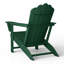 Chaise Adirondack en poly PEHD avec porte-gobelet Lucus-694082740