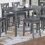 Table de salle à manger 6X Chaises 7Pcs