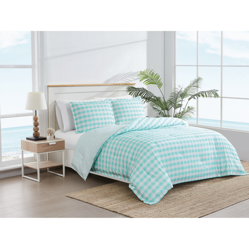 Scout Barnaby Checkham Comforter Set, Queen Comforter + 2 Pillow Shams