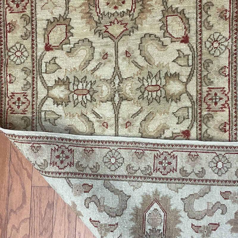  Handmade Oushak Wool Runner