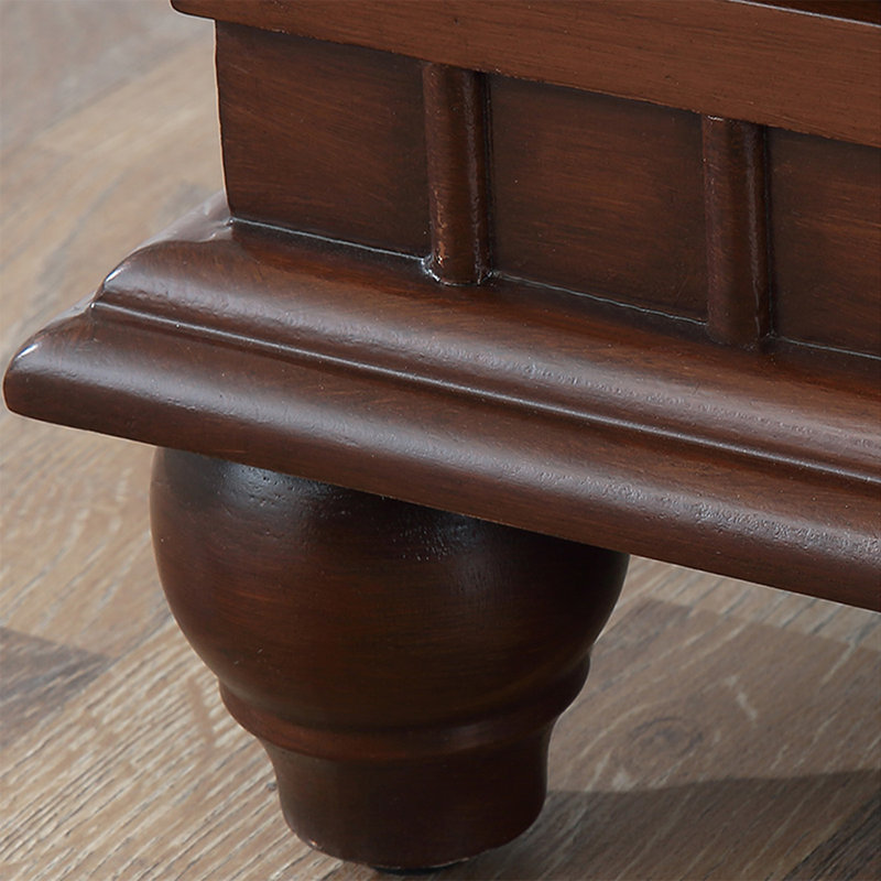 Colorful Solid + Manufactured Wood Rectangular Console Table