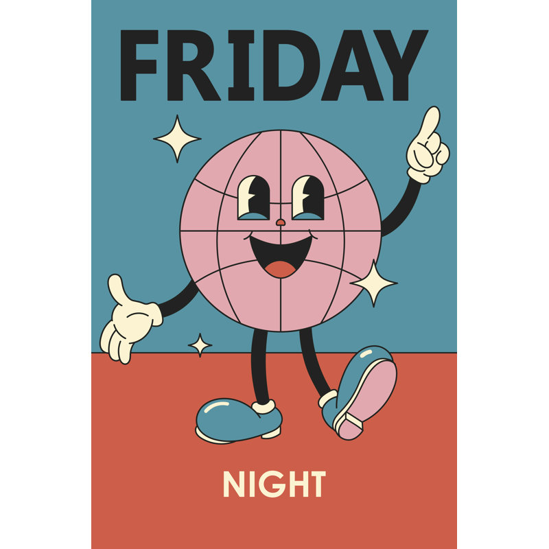 Friday Night. by Natalia Vetrova - Wrapped Canvas Print, 76cm H x 51cm W