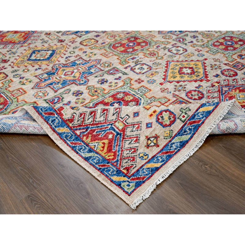 Tapis oriental chameau noué à la main 9 pi 10 po x 13 pi 10 po 497A0E691B3F48C4A54F3847305DFEA2