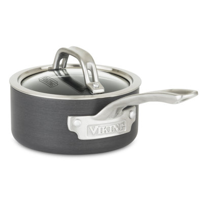 Viking Hard Anodized Nonstick Saucepan with Lid