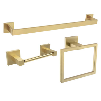 Ensemble de quincaillerie pour salle de bain 3 pièces