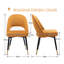 Adolina 48.5cm H Velvet Upholstered Metal Parsons Chair-493953575