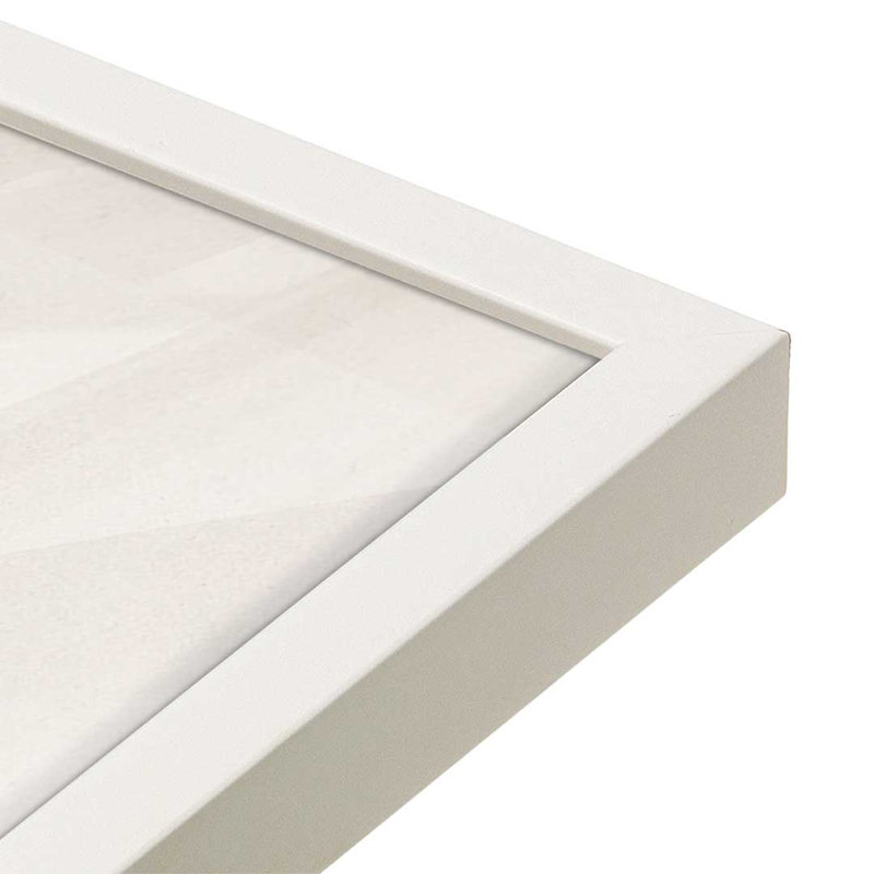 Reproduction d'art cadeaux dorés, 12 po x 16 po, Blanc opaque